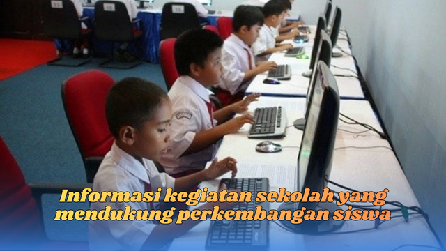 informasi kegiatan sekolah
