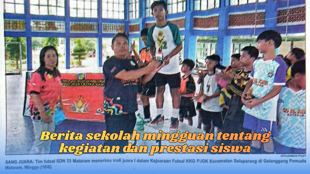 berita sekolah mingguan